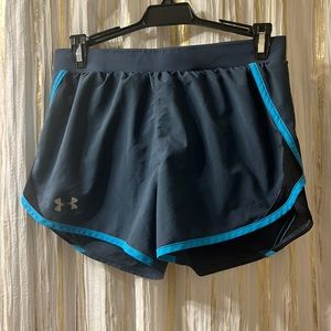 Gray under armor shorts